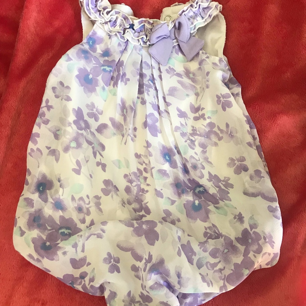 First Impressions Infant Ruffle Jumper Size 3-6 mo